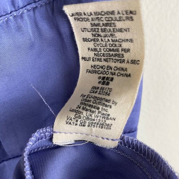 Free People Scorpio Shine Midi Dress Size Large Blue Lilac - Picture 12 of 14